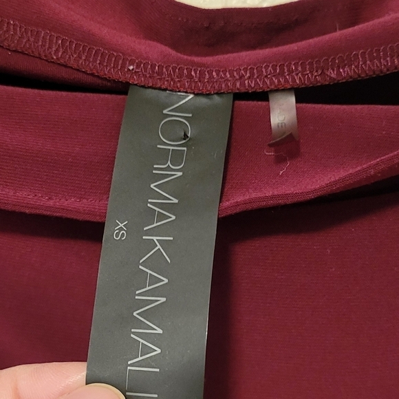 Norma Kamali Women's Spliced All in One Dress Stretch Jersey Knit Convertible XS - Picture 7 of 9